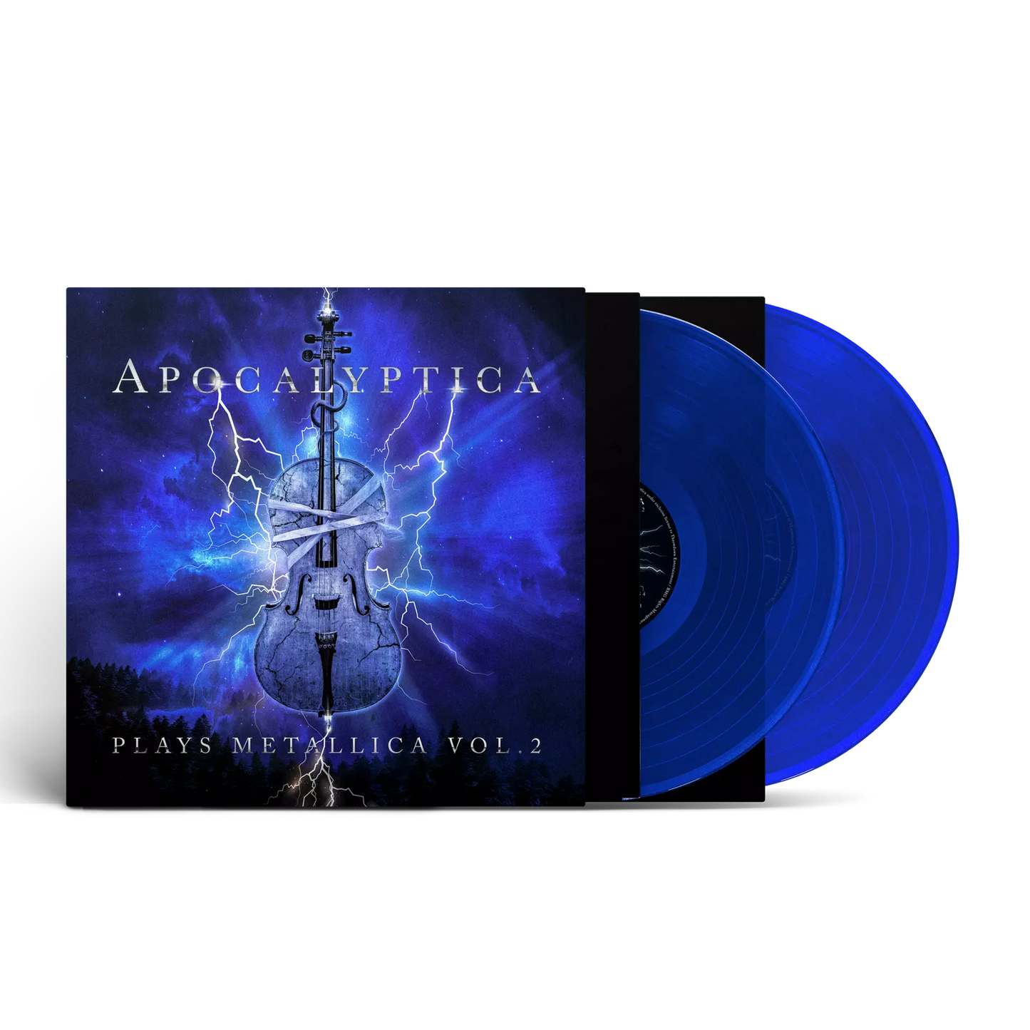 APOCALYPTICA - Plays Metallica Vol.2 (Transparent-blaues Doppel-Vinyl)