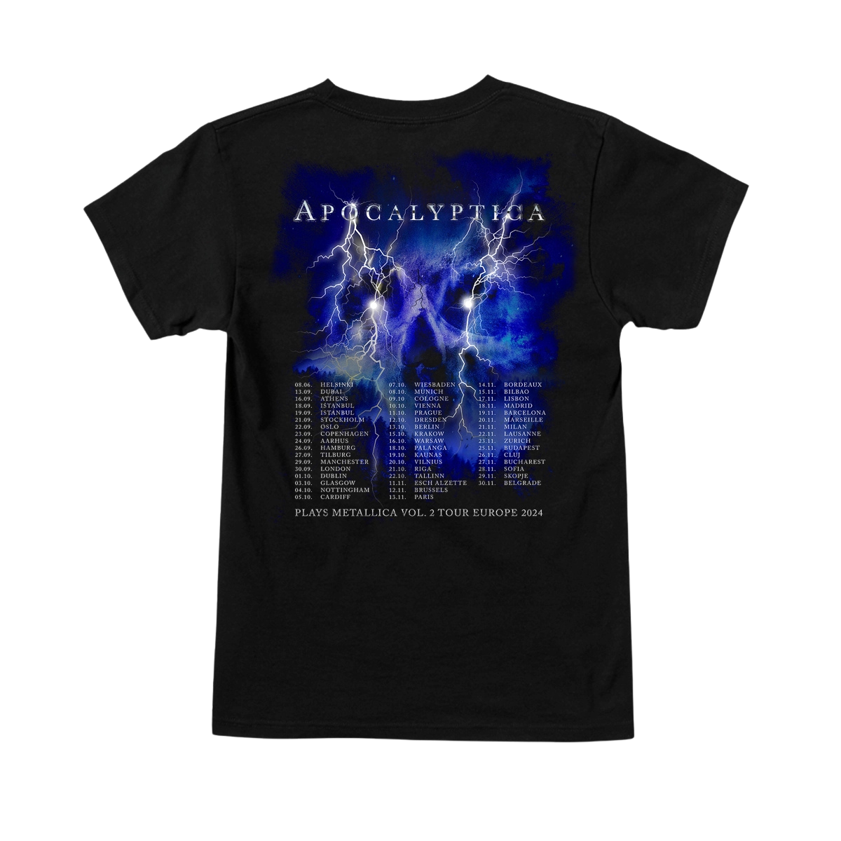 APOCALYPTICA - EU Tour 2024 T-Shirt