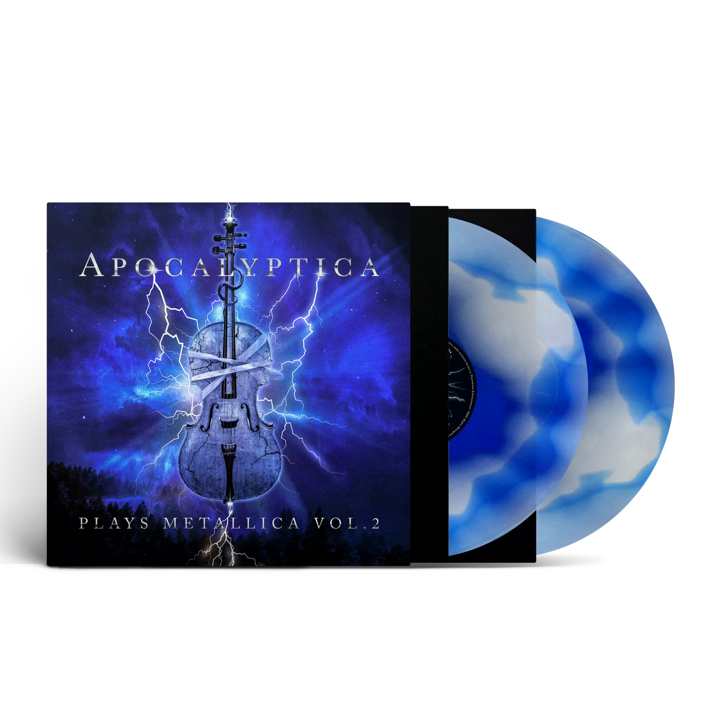 APOCALYPTICA - Plays Metallica Vol.2 (Blau-weißes "Swirl" Doppel-Vinyl)
