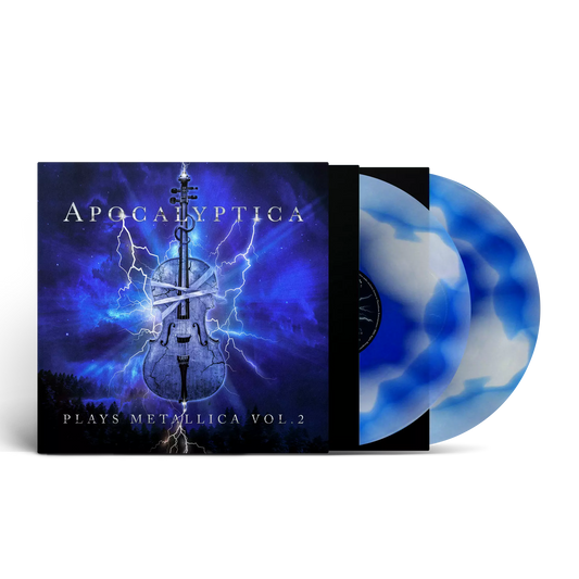 APOCALYPTICA - Plays Metallica Vol.2 (Blau-weißes "Swirl" Doppel-Vinyl)