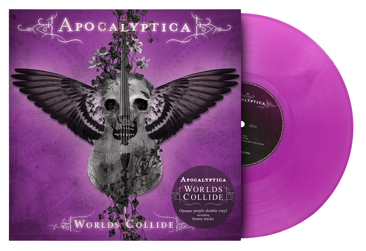 APOCALYPTICA - Worlds Collide 2-LP (Purple Opaque Double-Vinyl)